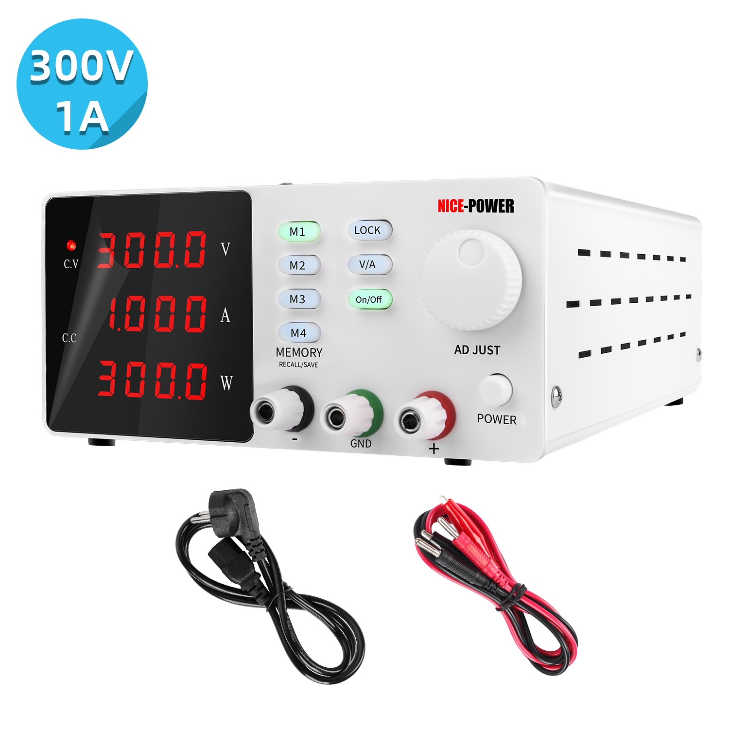 NICE-POWER SPPS-S3001 300 В, 1 – обзор и цена Programmable Dc Power Supply 60V 10A