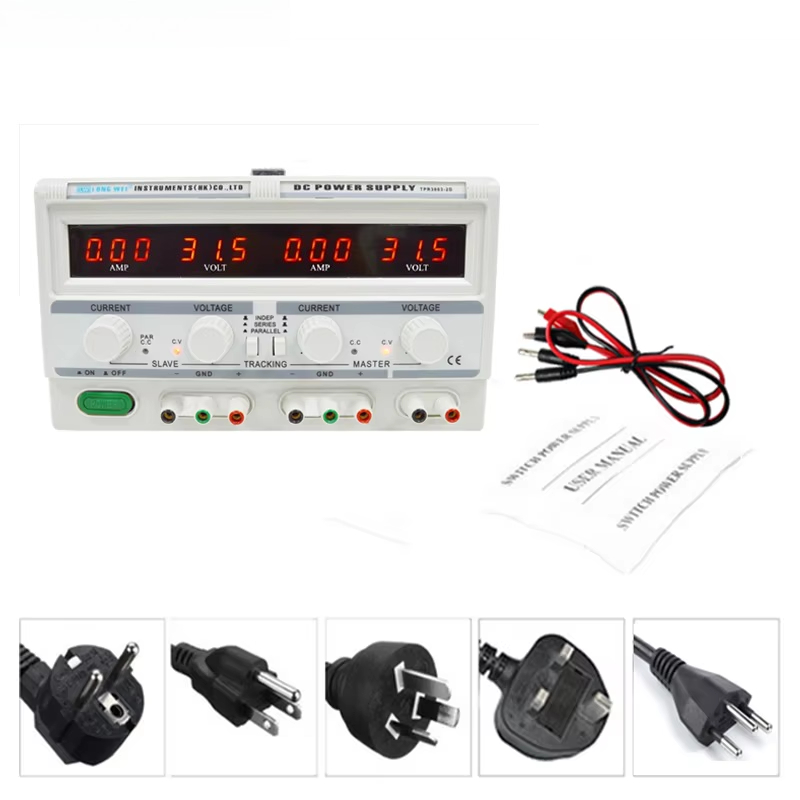 Линейный двухканальный лаборат – обзор и цена Dual Channel Linear Power Supply 30V 5A